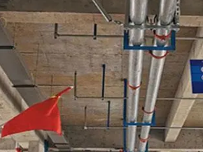 千山管廊支架的安装方法